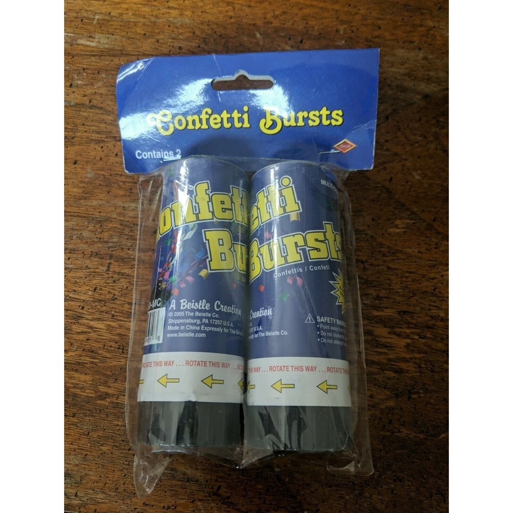 Packaged Confetti Bursts